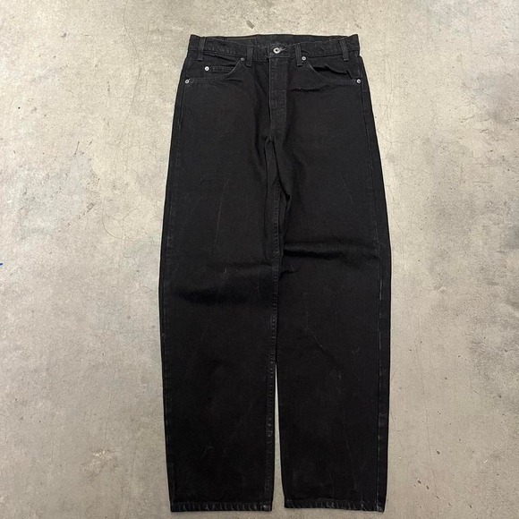 Vintage‎ USA made Levi's 550 orange tab jeans - Picture 3 of 5